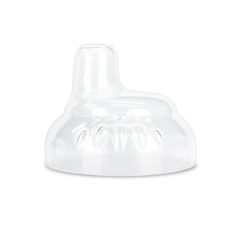 Copo Infantil Nuby Com Bico De Silicone Lilás 300 ml