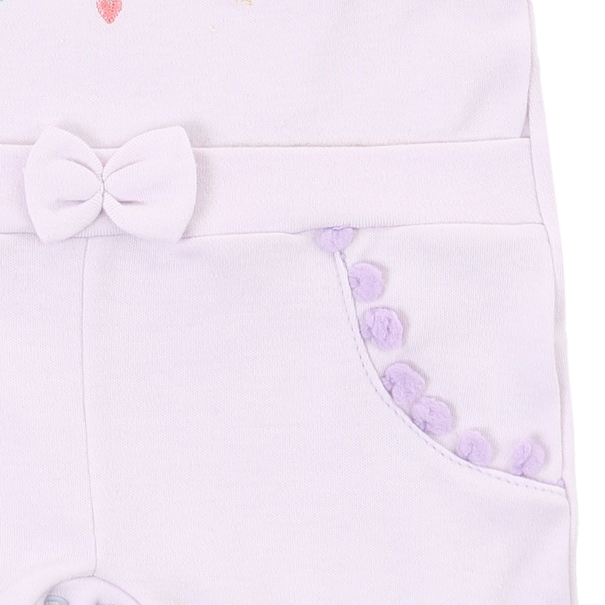 Macacão Curto Presente De Anjo Suedine Bordado Circo