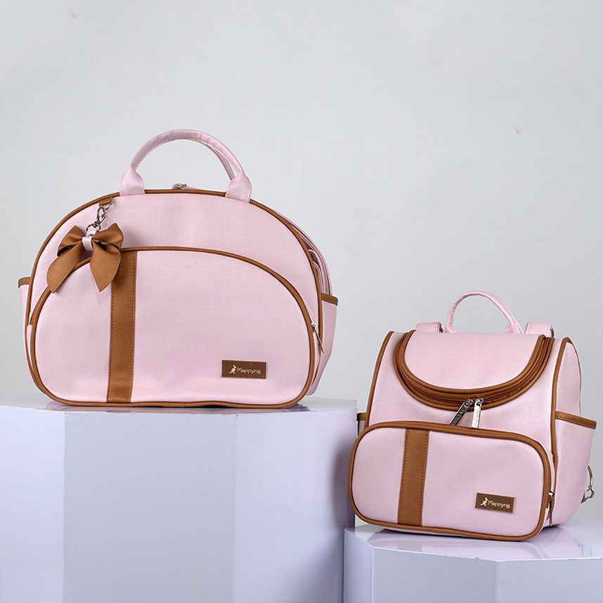 Mochila Mappyng Elizabeth Lisa Com Laço 2 Peças Mochila Mappyng Elizabeth Lisa Com Laço 2 Peças