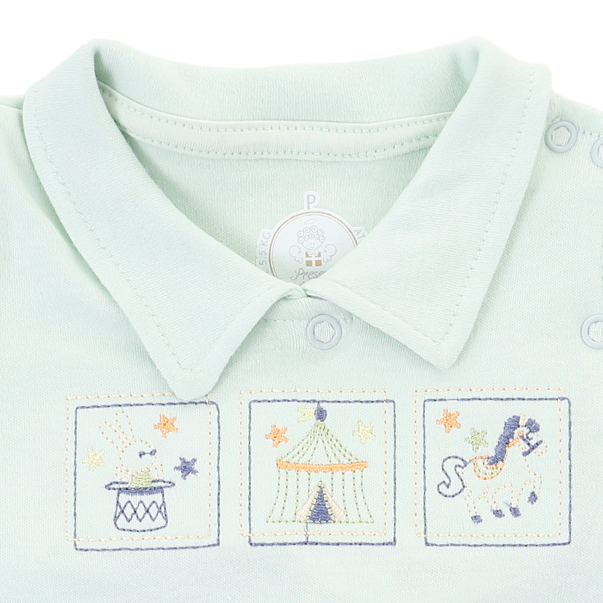 Macacão Curto Presente De Anjo Suedine Bordado Circo Macacão Curto Presente De Anjo Suedine Bordado Circo