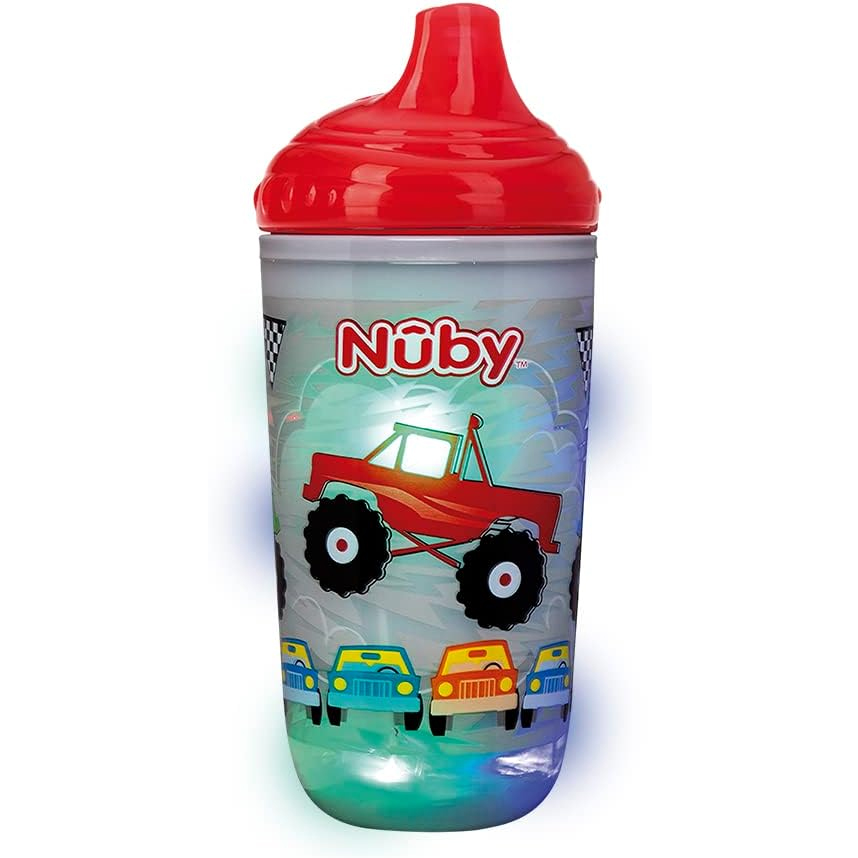 Copo Infantil Nuby Pisca-Pisca com Bico Rígido 240 ml
