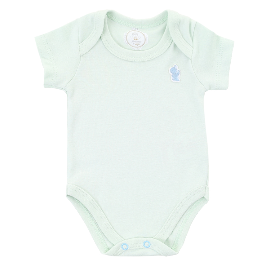 Body Bebê Presente De Anjo Estampa Circo 3 Peças