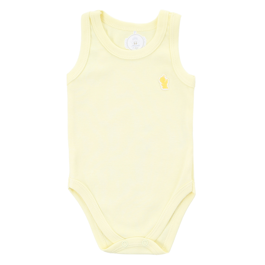 Body Regata Presente De Anjo Estampa Cítrica 3 Peças