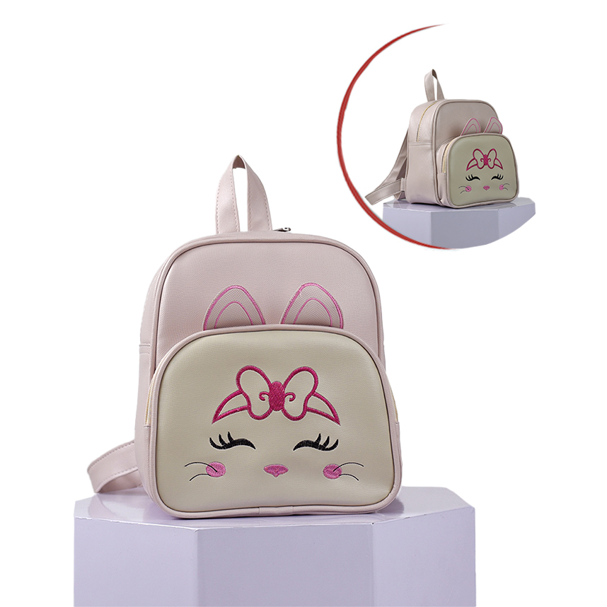 Mochila Mappyng Detalhe Bordado Coelha