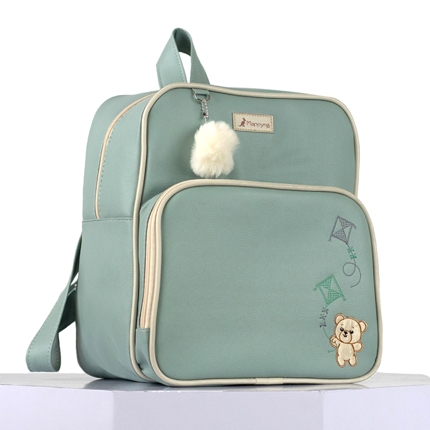 Mochila Mappyng Detalhe Bordado Leão