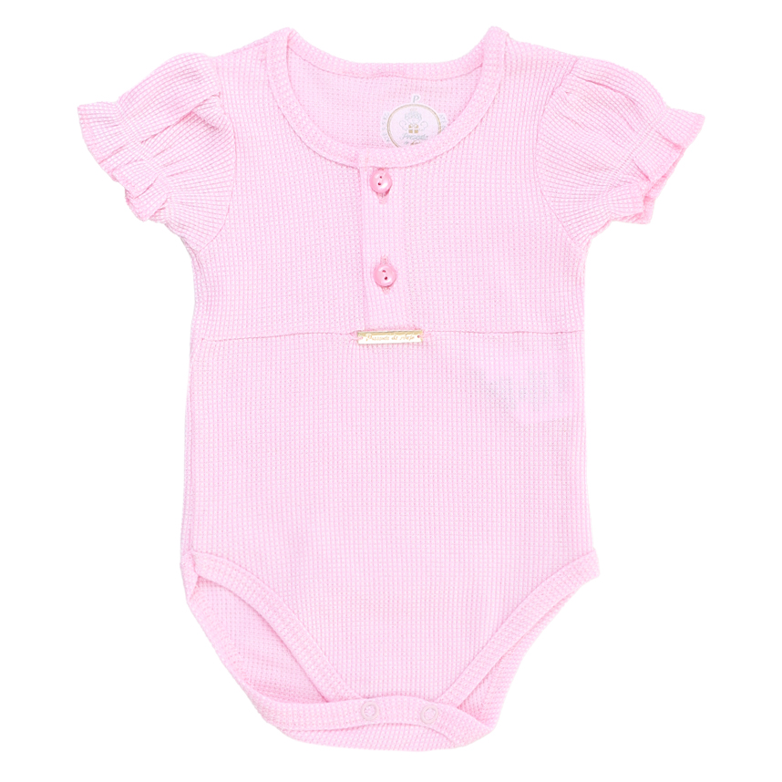 Conjunto Presente De Anjo Body E Short Estampa Flamingo Conjunto Presente De Anjo Body E Short Estampa Flamingo