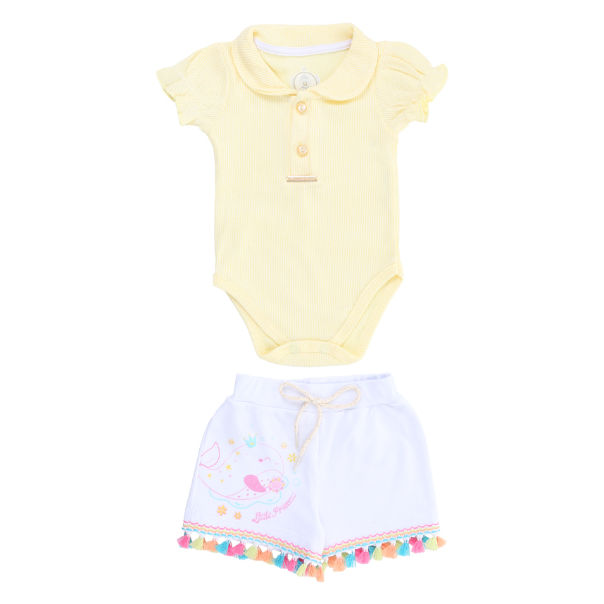 Conjunto Presente De Anjo Body E Short Estampa Baleia Conjunto Presente De Anjo Body E Short Estampa Baleia