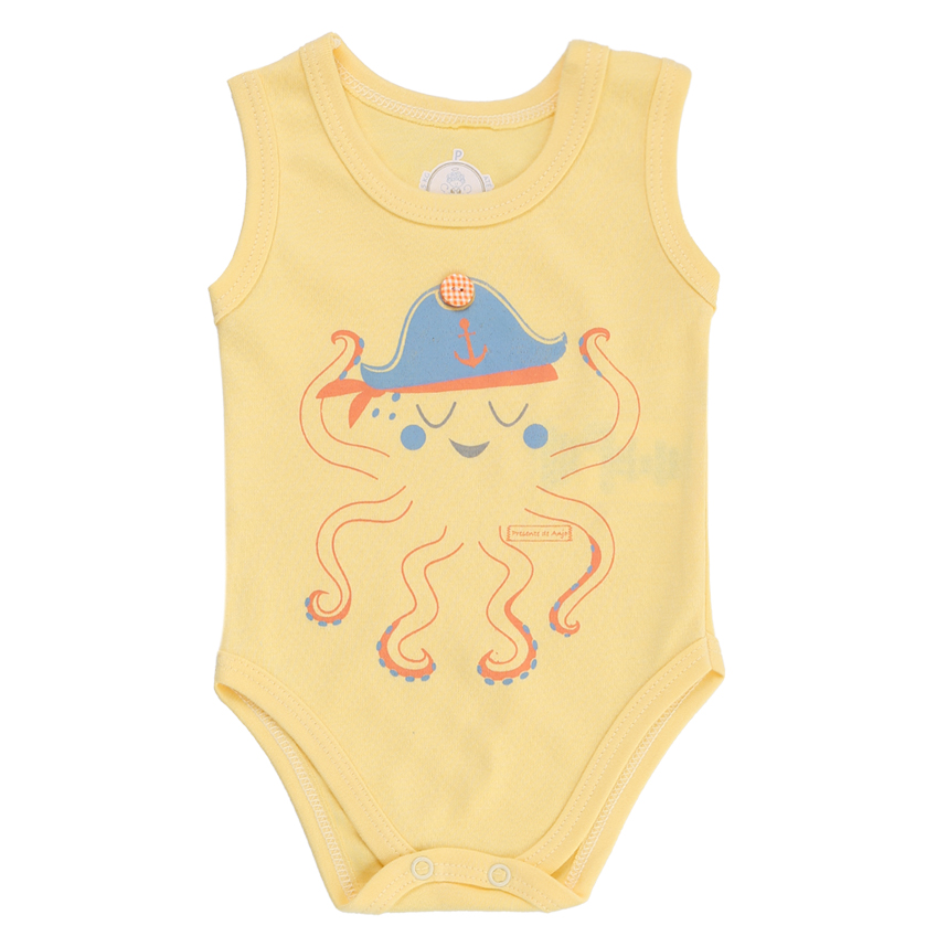 Conjunto Presente De Anjo Body E Bermuda Estampa Polvo