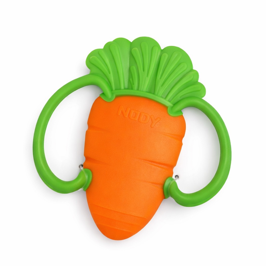 Mordedor Bebê Nuby Ki Delícia Cenoura Laranja