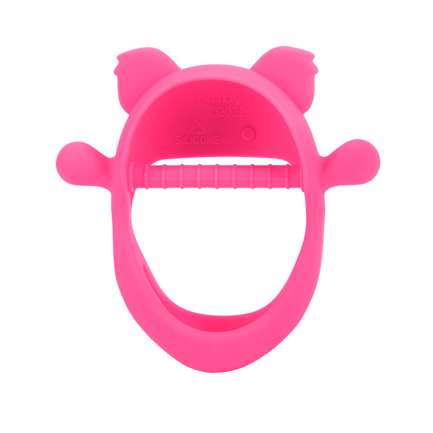 Mordedor Para Bebê Nuby Formato Coala Rosa Mordedor Para Bebê Nuby Formato Coala Rosa