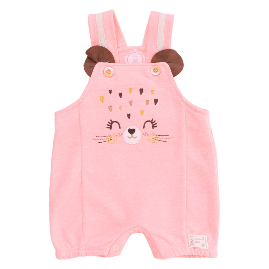 Macacão Curto Com Blusa Presente De Anjo Estampa Onça