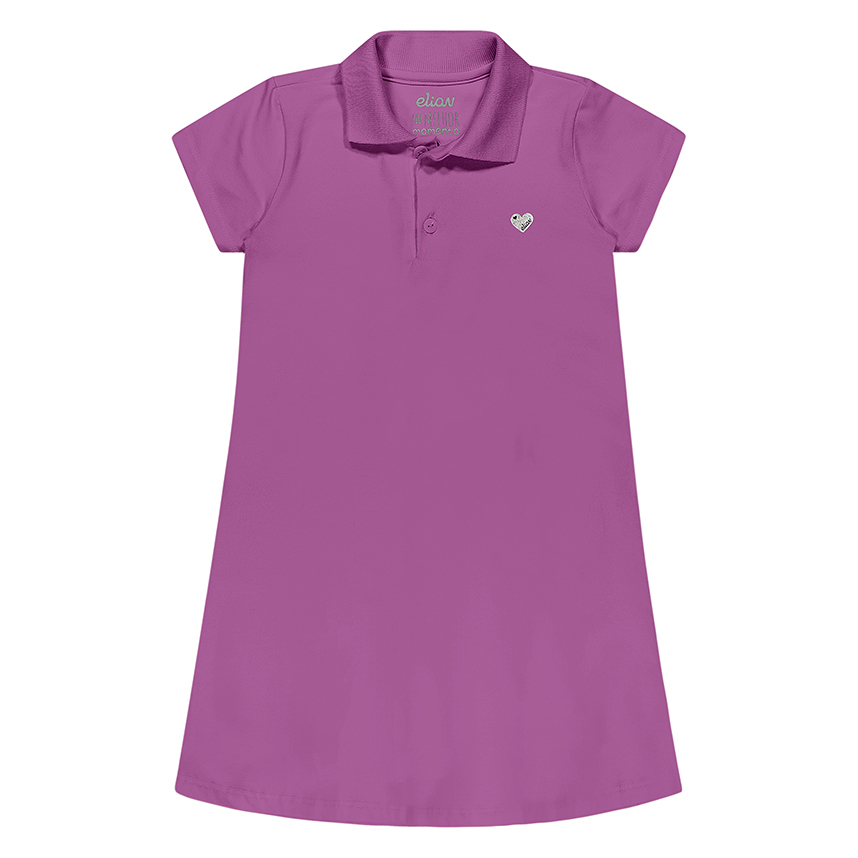 Vestido Juvenil Elian Cotton Leve Liso
