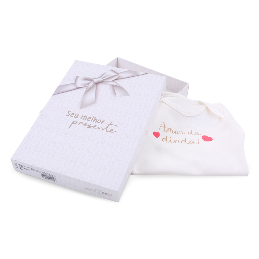 Kit Presente Kiko Body Bebê Amor da Dinda