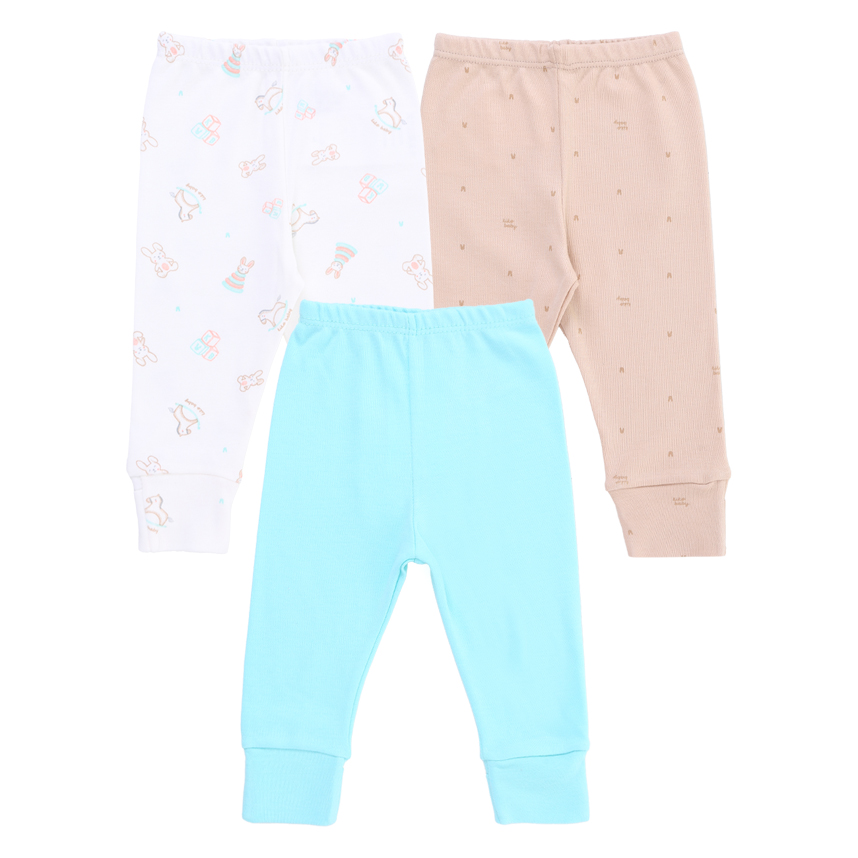 Mijão Kiko Baby Suedine Estampa Coelho 3 Peças