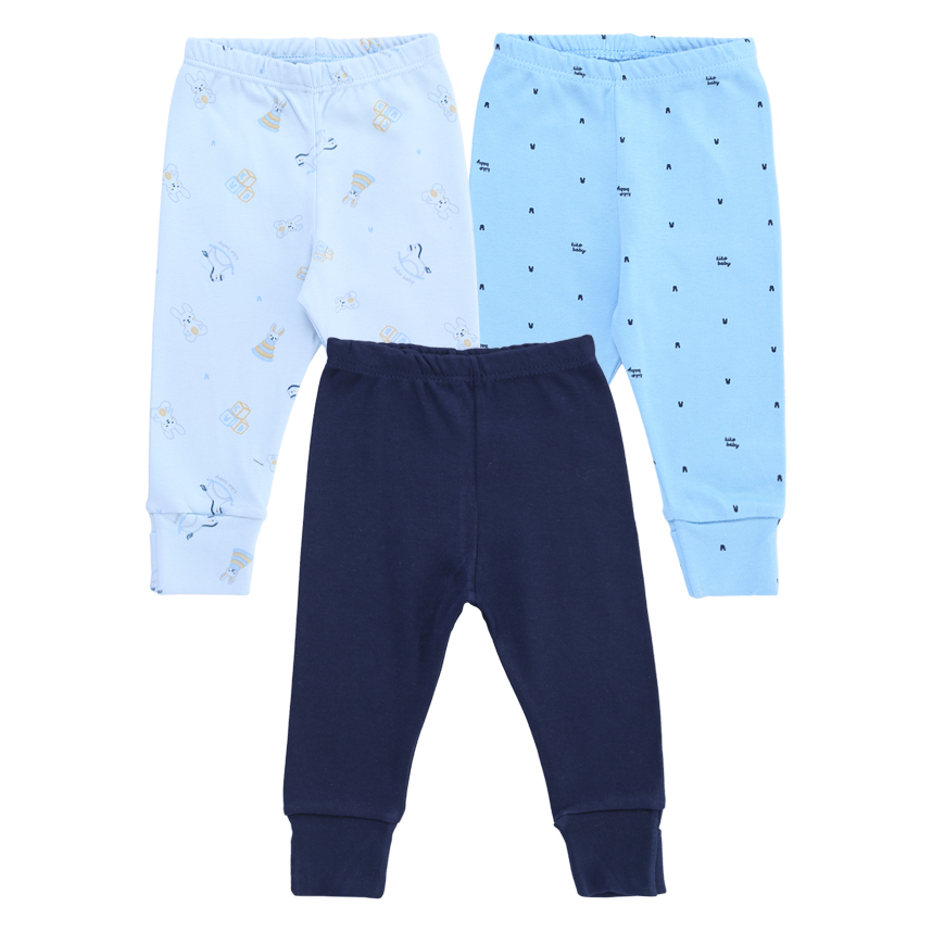 Mijão Kiko Baby Suedine Estampa Coelho 3 Peças