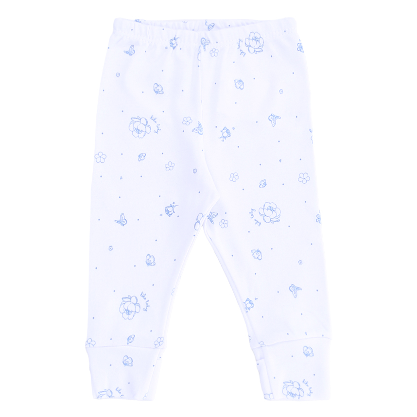 Kit Mijão Kiko Baby Suedine Estampa Floral 3 Peças