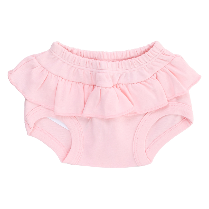 Kit Cobre Fraldas Em Suedine com Babado 3 Peças