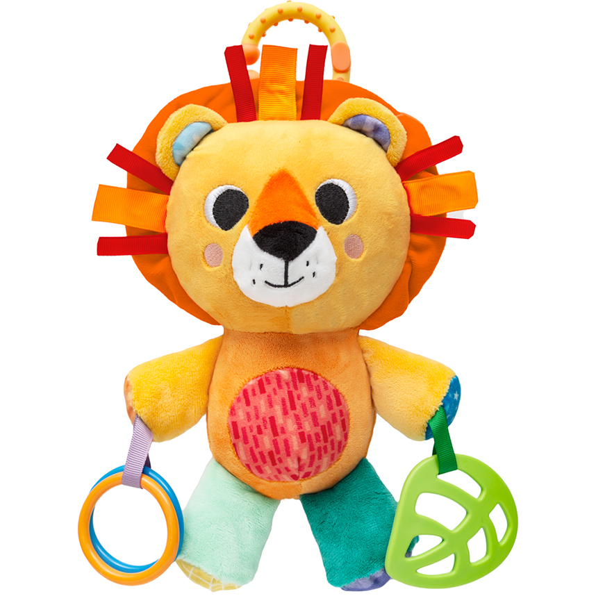 Pelúcia nfantil Buba Treme-treme com Mordedor Leãozinho Pelúcia nfantil Buba Treme-treme com Mordedor Leãozinho