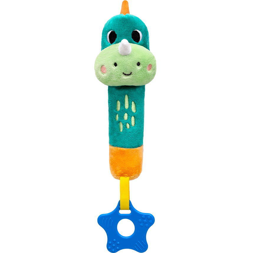 Pelúcia Infantil Buba Com Buzina Mordedor Dinossauro Pelúcia Infantil Buba Com Buzina Mordedor Dinossauro