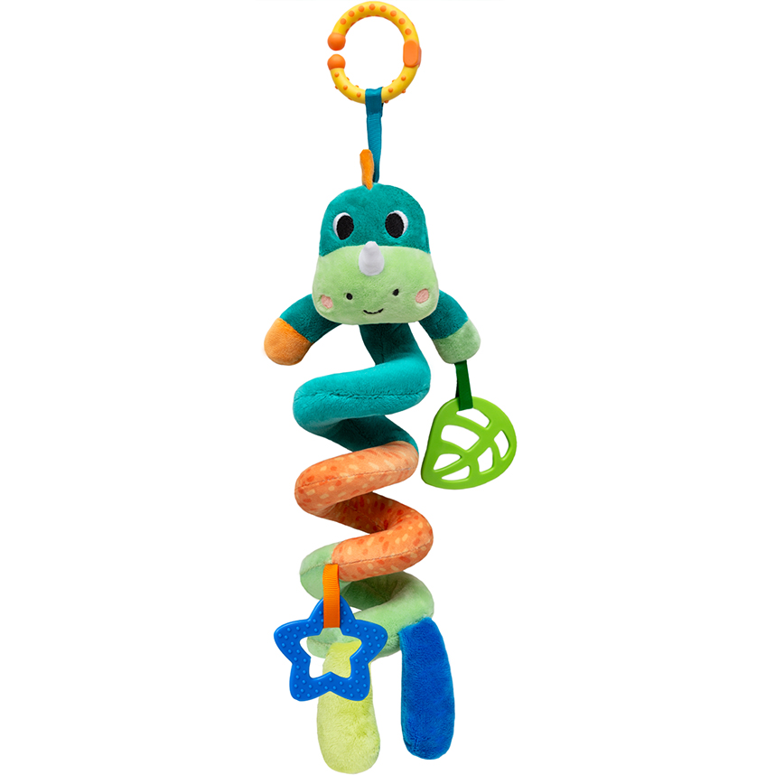 Pelúcia Infantil Buba Mola com Mordedor Dinossauro Pelúcia Infantil Buba Mola com Mordedor Dinossauro