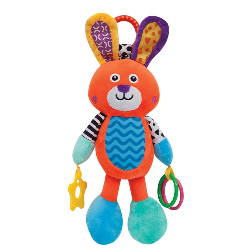 Pelúcia Bebê Buba Coelho Treme-Treme Educativo Pelúcia Bebê Buba Coelho Treme-Treme Educativo