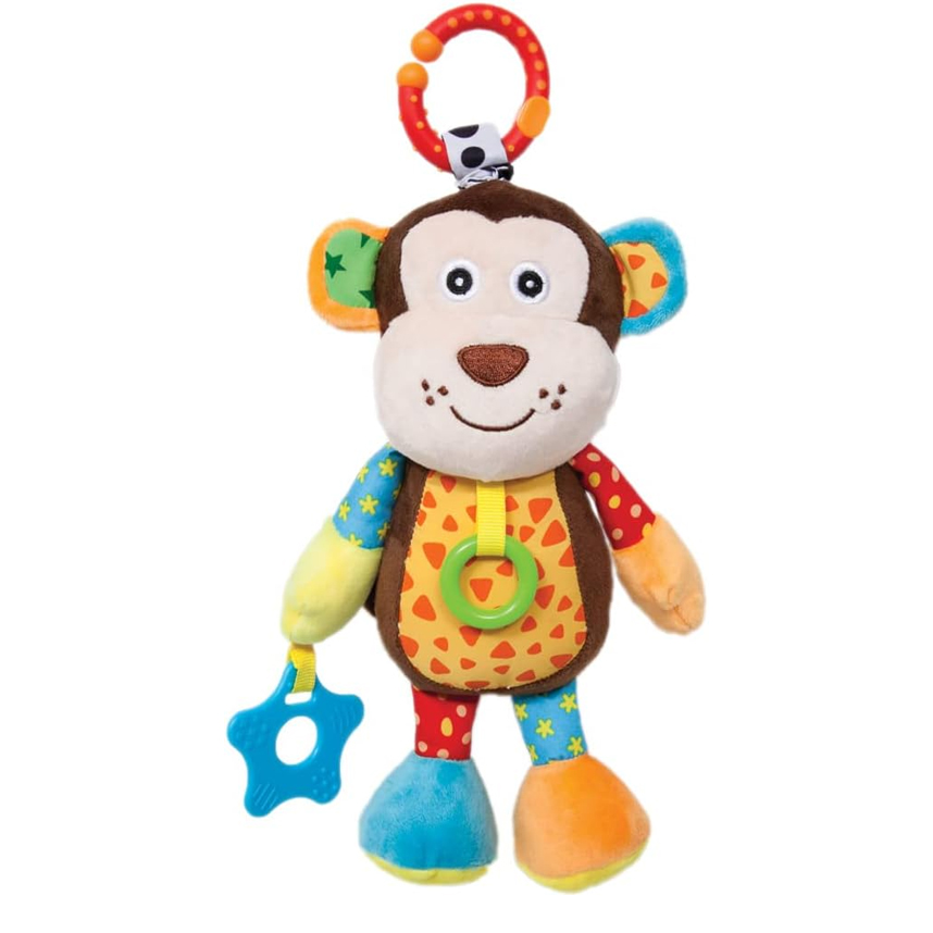 Pelúcia Bebê Buba Treme Treme Educativo Macaco Pelúcia Bebê Buba Treme Treme Educativo Macaco