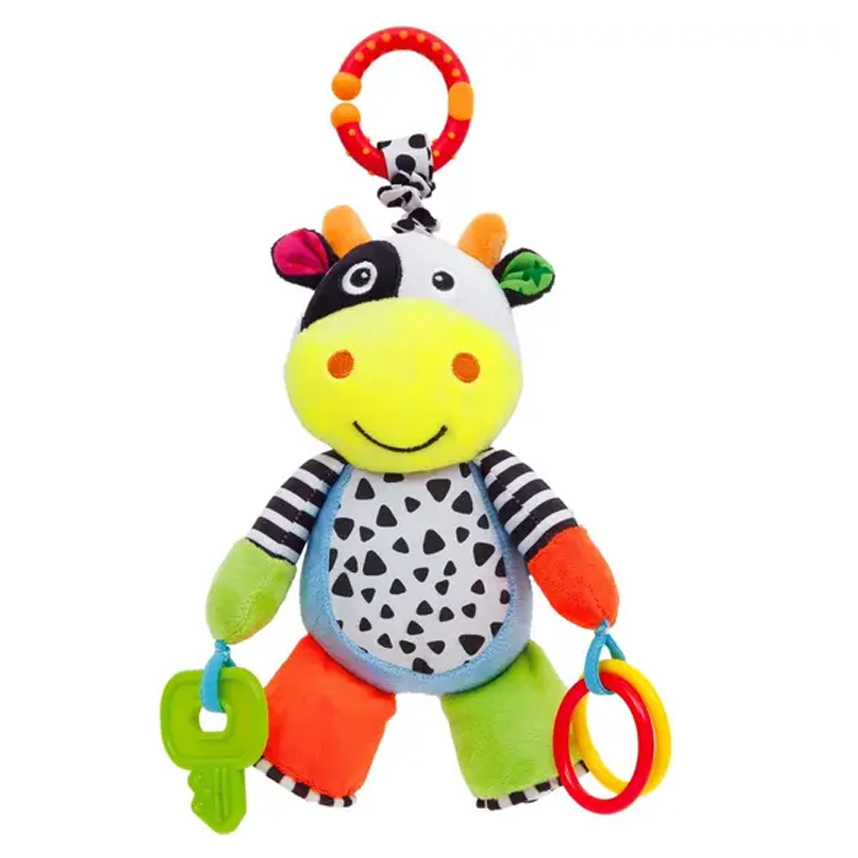 Pelúcia Bebê Buba Vaca Treme-Treme Educativo Pelúcia Bebê Buba Vaca Treme-Treme Educativo