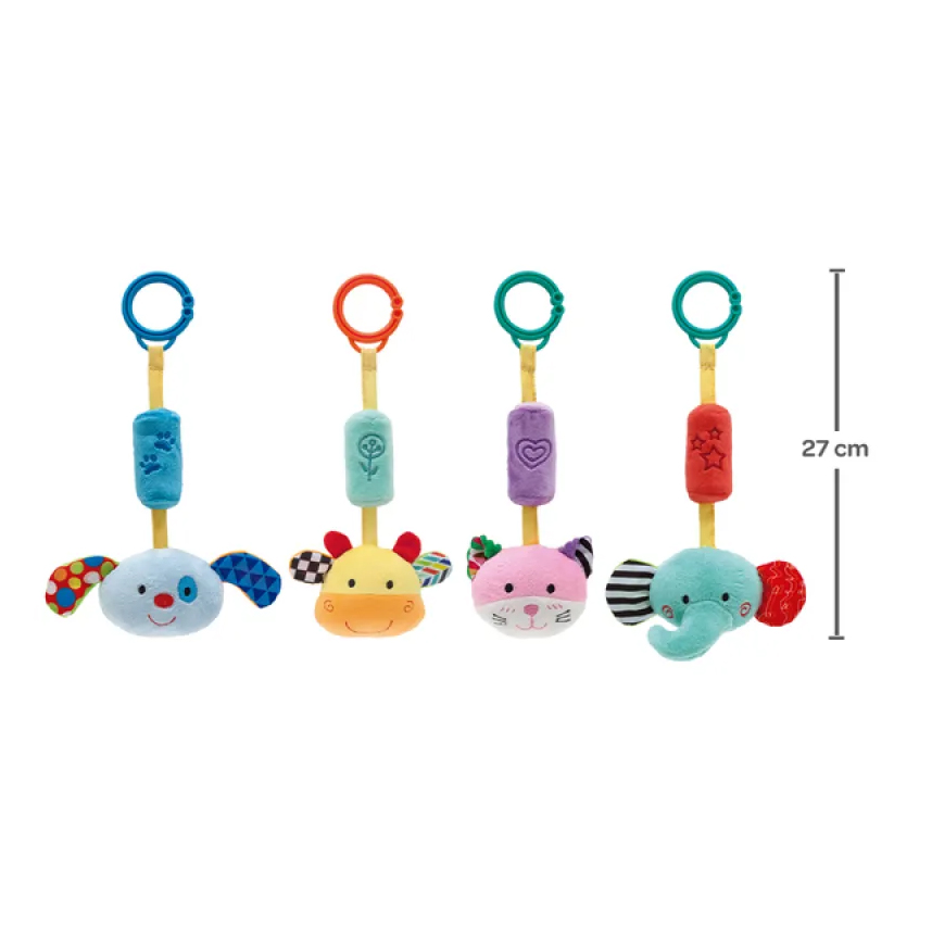 Pelúcia Educativa Buba Som Sininho Zoo Sortidos Colorido Pelúcia Educativa Buba Som Sininho Zoo Sortidos Colorido