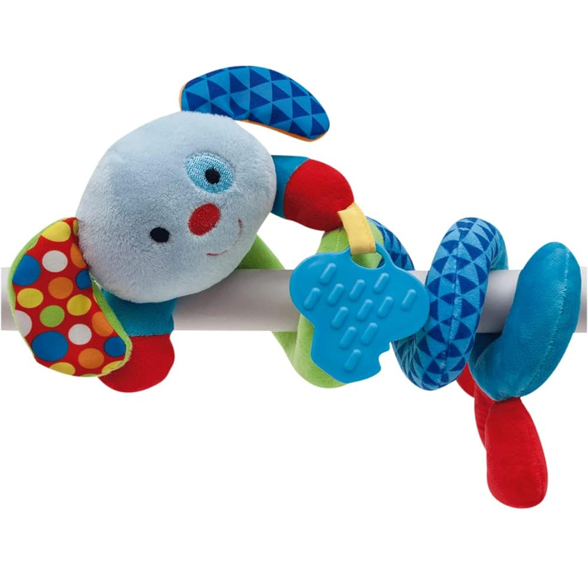 Pelúcia Educativa Buba com Mola Cachorrinho Colorido Pelúcia Educativa Buba com Mola Cachorrinho Colorido