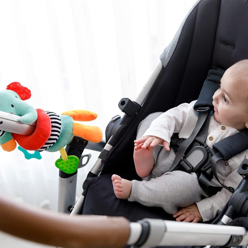 Pelúcia Educativa Buba com Mola Elefantinho Colorido Pelúcia Educativa Buba com Mola Elefantinho Colorido