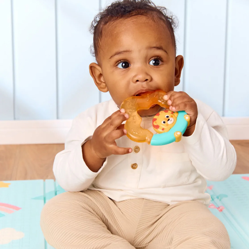 Mordedor Infantil Com Água Buba Leão Mordedor Infantil Com Água Buba Leão