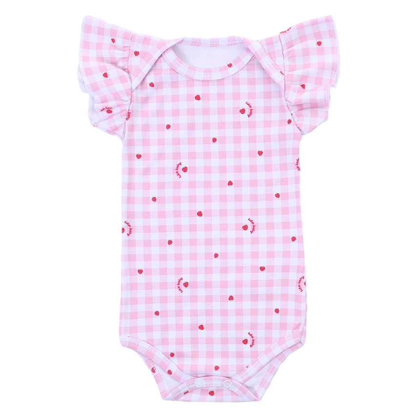 Conjunto Bebê Kiko Baby Estampa Morango