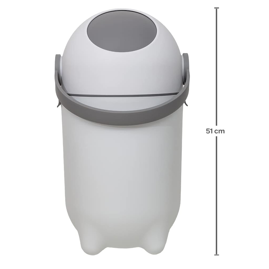 Lixeira Buba Anti Odor Para Fraldas Com Alça