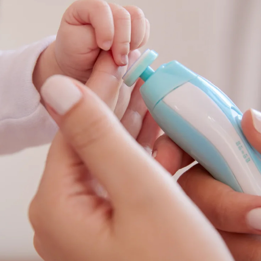 Kit Lixa Elétrica de Unha Buba Para Bebês e Crianças