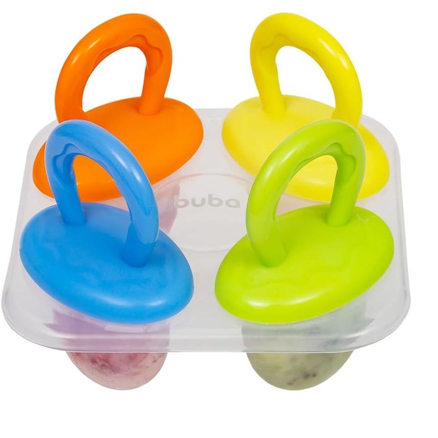 Forminha Para Picolé Buba 4 Unidades Forminha Para Picolé Buba 4 Unidades