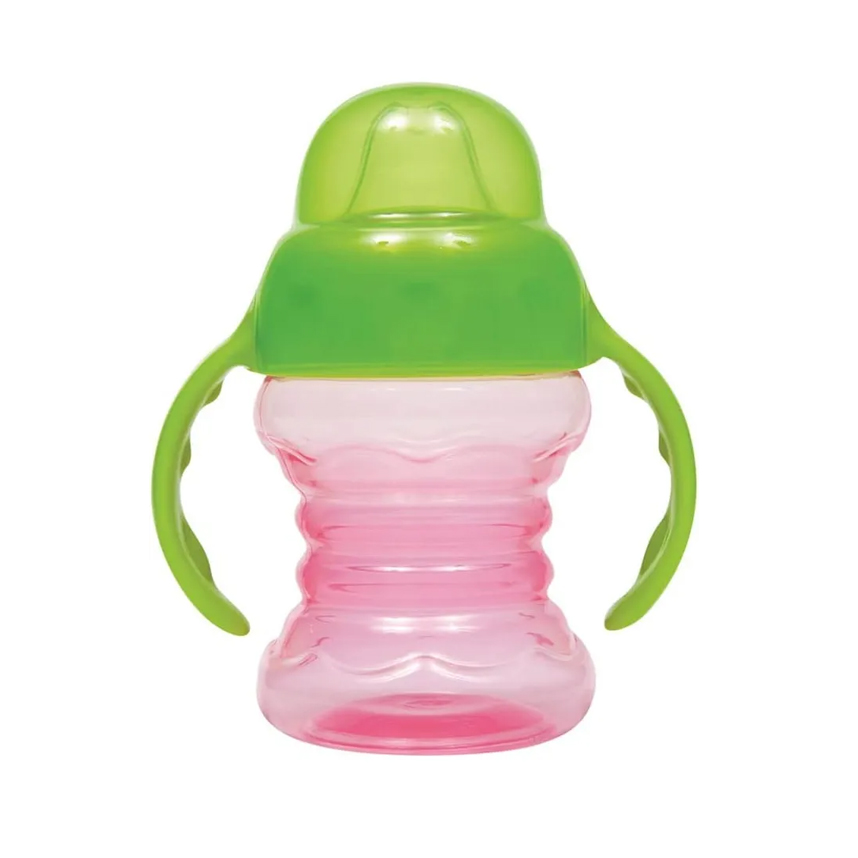 Copo Infantil Buba Treinamento Liso Com Alça Rosa 160 ml
