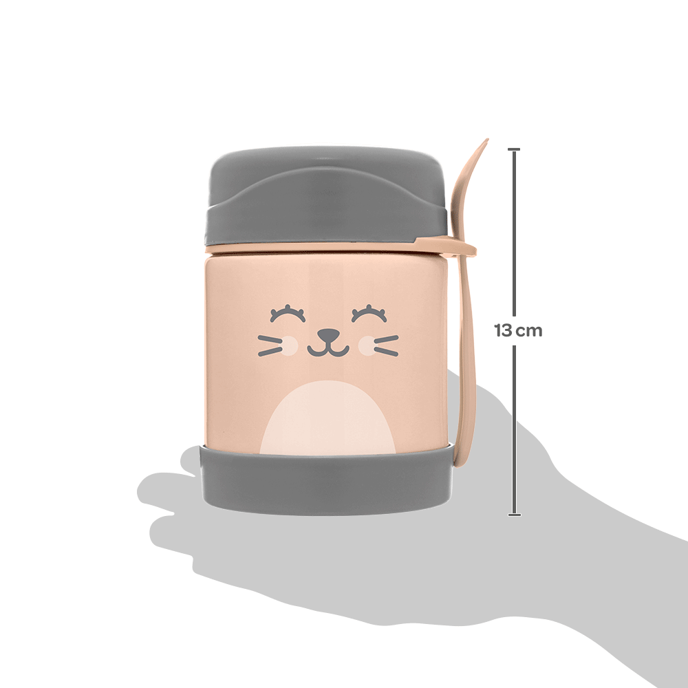 Pote Térmico Infantil Buba Gumy Com Colher  320 ml Pote Térmico Infantil Buba Gumy Com Colher  320 ml