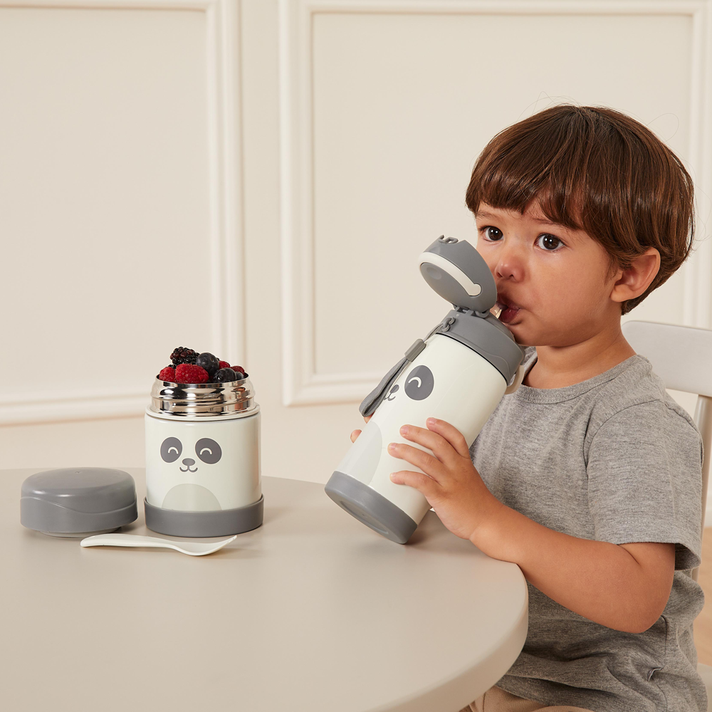 Pote Térmico Infantil Buba Gumy Com Colher 320 ml Pote Térmico Infantil Buba Gumy Com Colher 320 ml
