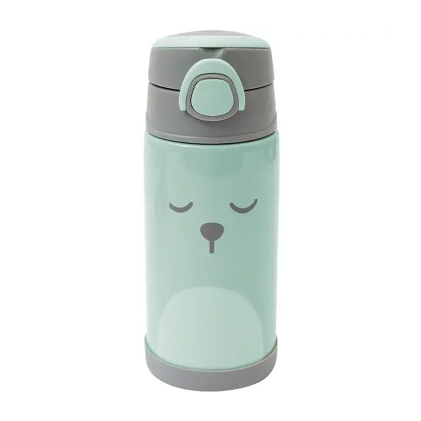 Copo Térmico Infantil Buba com Canudo de Silicone 400ml