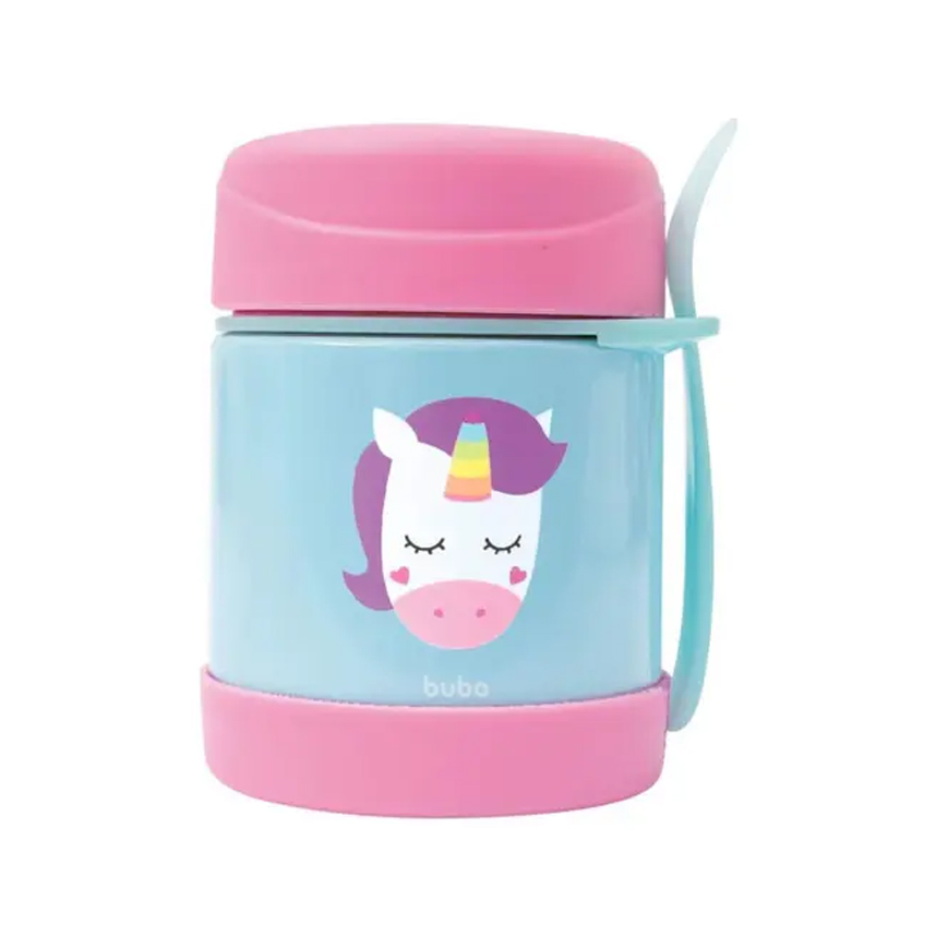 Pote Térmico Buba Animal Fun Unicórnio 320 ml Pote Térmico Buba Animal Fun Unicórnio 320 ml