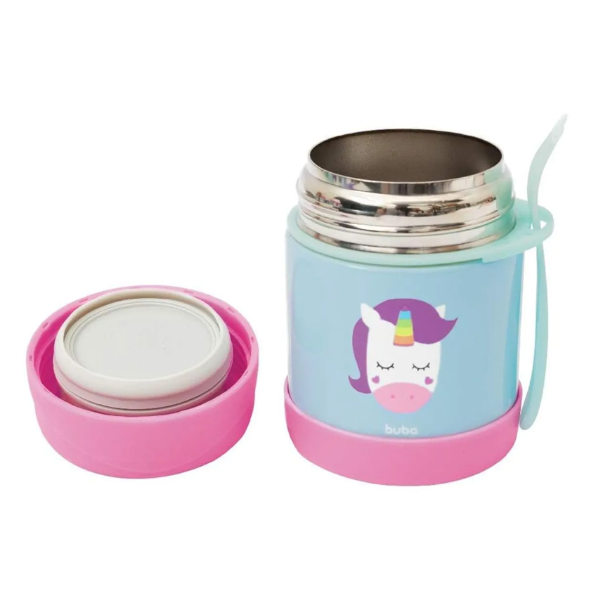 Pote Térmico Buba Animal Fun Unicórnio 320 ml Pote Térmico Buba Animal Fun Unicórnio 320 ml