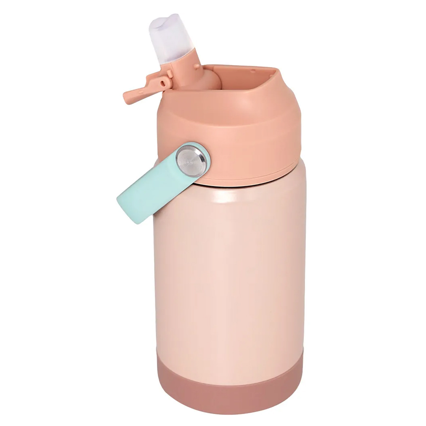 Copo Térmico Buba Parede Dupla Com Bico E Canudo 360 ml