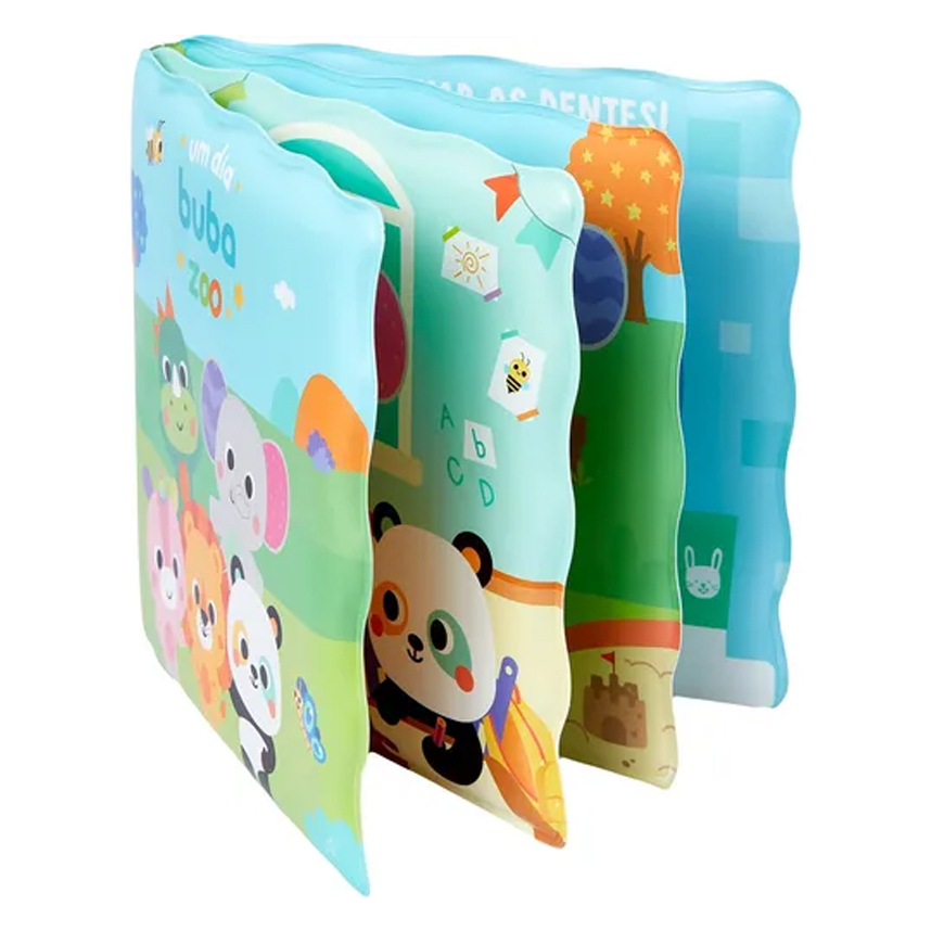 Livro De Banho Um dia Buba zoo Divertido E Educativo Livro De Banho Um dia Buba zoo Divertido E Educativo