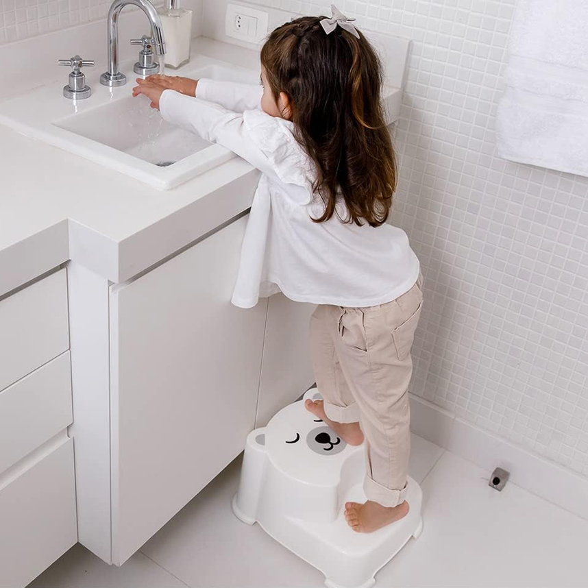 Degrau Infantil Buba Estampa Urso Degrau Infantil Buba Estampa Urso