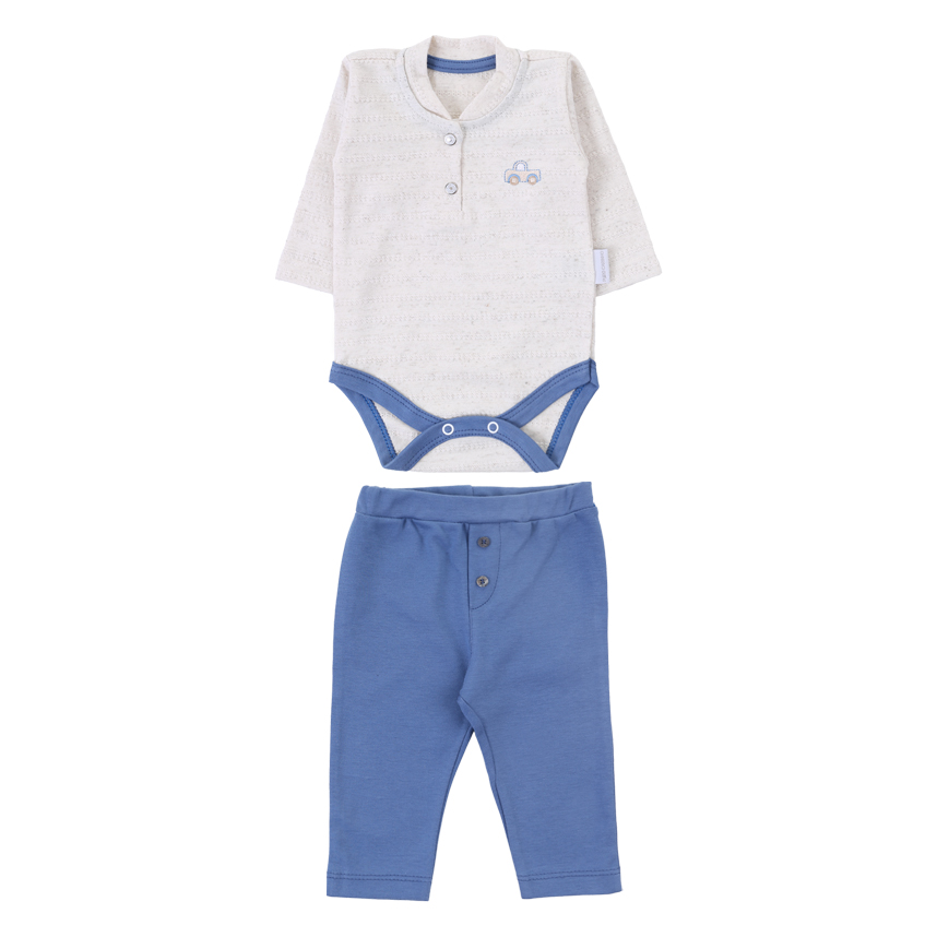 Pagão Puro Carinho Body Com Casaco Bordado E Calça 3 Peças