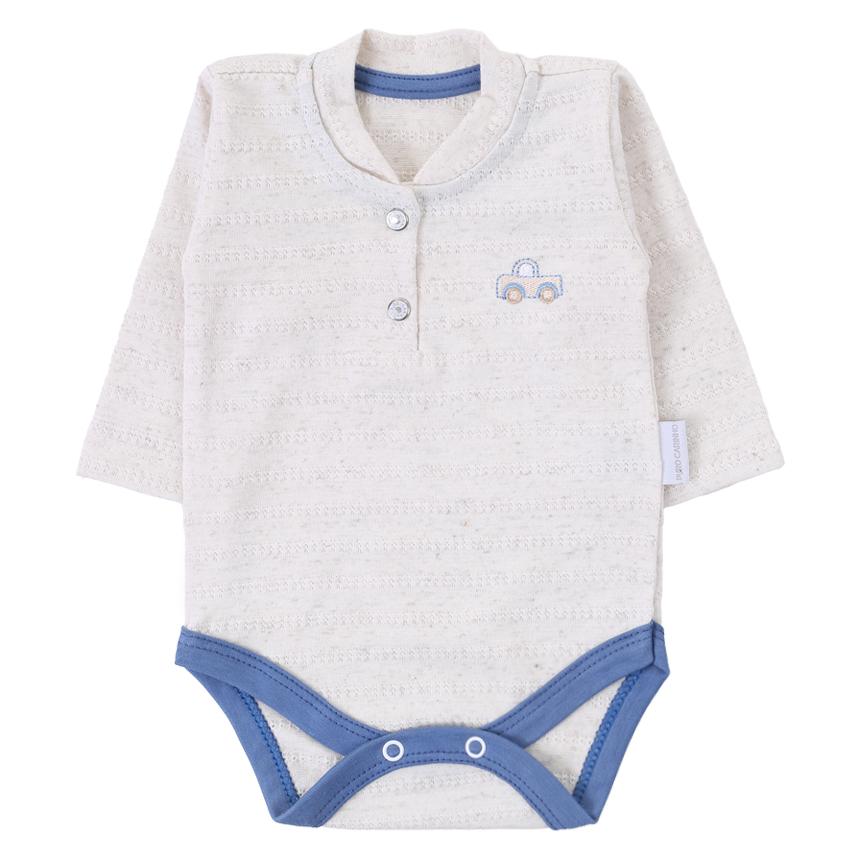 Pagão Puro Carinho Body Com Casaco Bordado E Calça 3 Peças