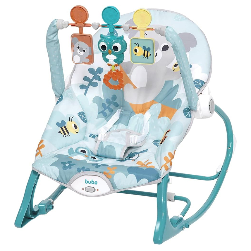 Cadeira de Balanço Buba Vibratória Musical Floresta Cadeira de Balanço Buba Vibratória Musical Floresta