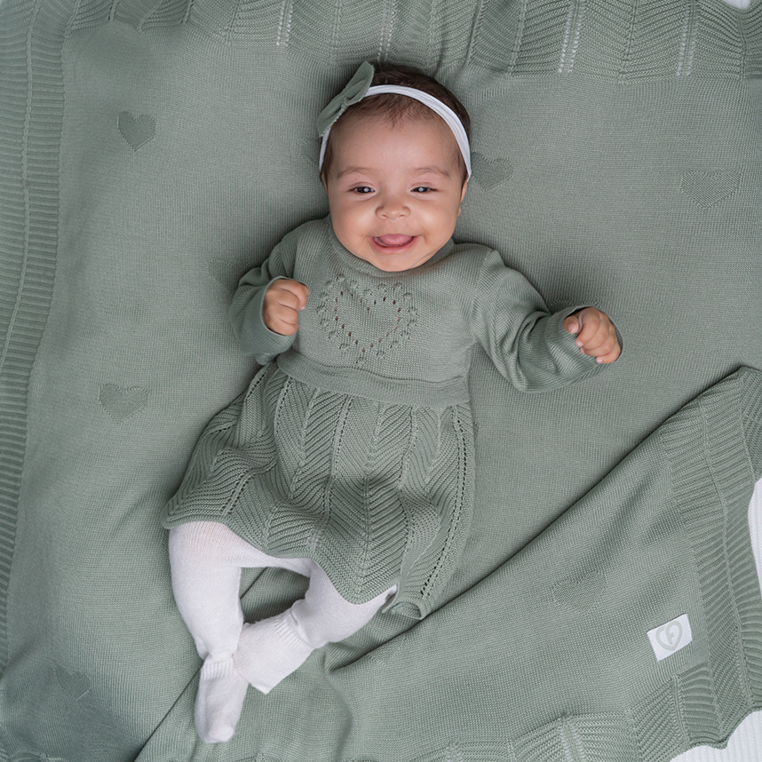 Saída Maternidade Fofinho Vestido 4 Peças Saída Maternidade Fofinho Vestido 4 Peças