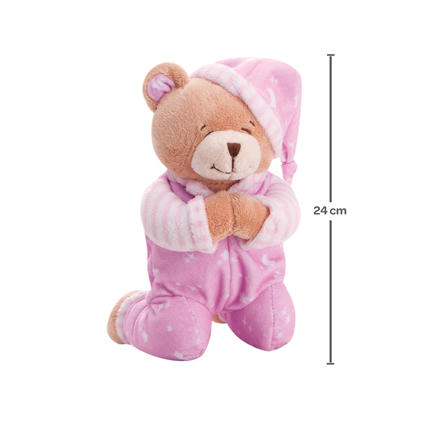 Brinquedo Pelúcia Infantil Ursinho Reza Brinquedo Pelúcia Infantil Ursinho Reza