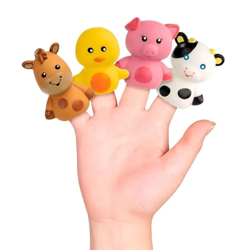 Dedoches Buba Divertidos Vinil Amigos Da Fazenda Dedoches Buba Divertidos Vinil Amigos Da Fazenda